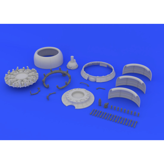 Eduard 632030 1/32 B-17G engine No.4 Brassin for Aircraft