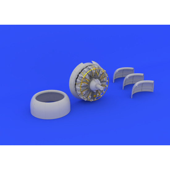 Eduard 632030 1/32 B-17G engine No.4 Brassin for Aircraft