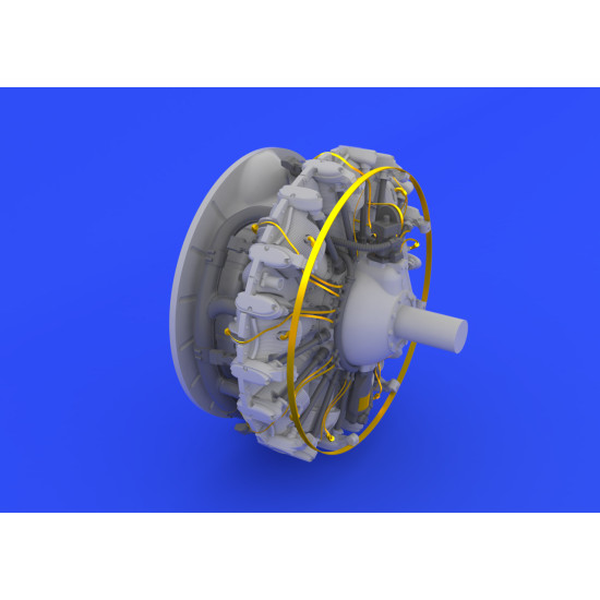 Eduard 632030 1/32 B-17G engine No.4 Brassin for Aircraft