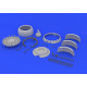 Eduard 632030 1/32 B-17G engine No.4 Brassin for Aircraft