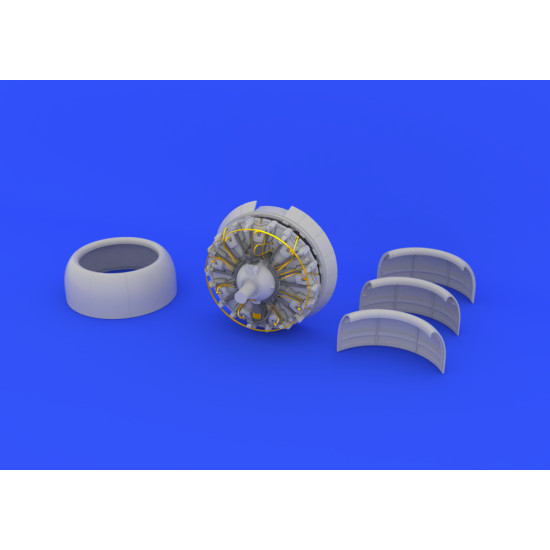 Eduard 632030 1/32 B-17G engine No.4 Brassin for Aircraft