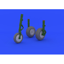 Eduard 632031 1/32 Me 262 wheels Brassin for Aircraft