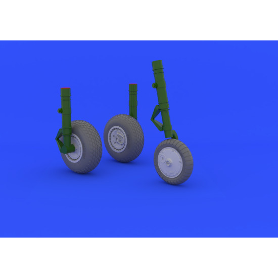 Eduard 632031 1/32 Me 262 wheels Brassin for Aircraft Eduard 632031 1/32 Me 262 wheels Brassin for Aircraft