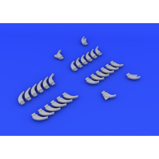 Eduard 632050 1/32 Do 335 exhaust stacks Brassin for Aircraft