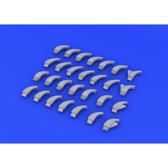 Eduard 632050 1/32 Do 335 exhaust stacks Brassin for Aircraft