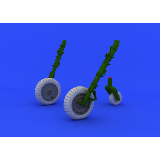 Eduard 632055 1/32 Fw 190F-8 wheels Brassin for Aircraft