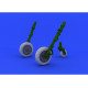 Eduard 632055 1/32 Fw 190F-8 wheels Brassin for Aircraft
