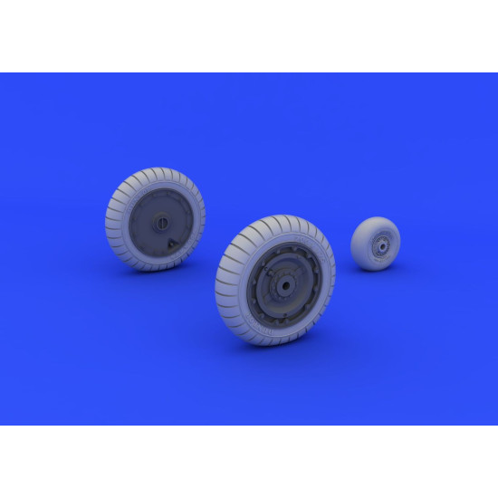 Eduard 632055 1/32 Fw 190F-8 wheels Brassin for Aircraft