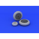 Eduard 632055 1/32 Fw 190F-8 wheels Brassin for Aircraft