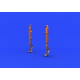 Eduard 632057 1/32 Fw 190 undercarriage legs BRONZE Brassin for Aircraft