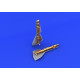 Eduard 632057 1/32 Fw 190 undercarriage legs BRONZE Brassin for Aircraft