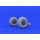 Eduard 632065 1/32 Mosquito Mk.VI wheels Brassin for Aircraft