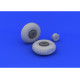 Eduard 632065 1/32 Mosquito Mk.VI wheels Brassin for Aircraft