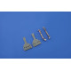 Eduard 632079 1/32 Bf 109G-10 undercarriage legs BRONZE Brassin for Aircraft