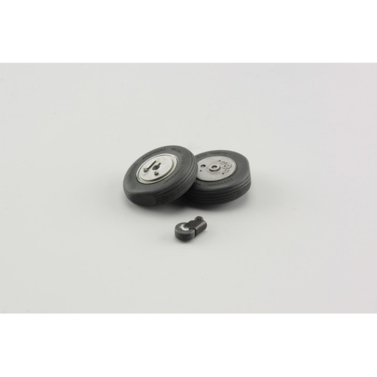 Eduard 632087 1/32 A6M5c Zero wheels Brassin for Aircraft