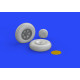 Eduard 632088 1/32 P-47D wheels Brassin for Aircraft Eduard 632088 1/32 P-47D wheels Brassin for Aircraft