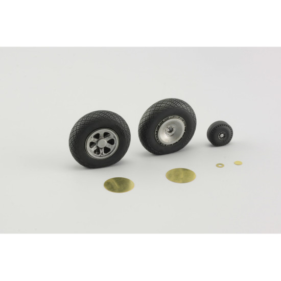 Eduard 632088 1/32 P-47D wheels Brassin for Aircraft Eduard 632088 1/32 P-47D wheels Brassin for Aircraft