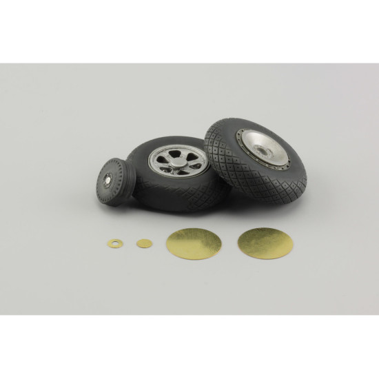 Eduard 632088 1/32 P-47D wheels Brassin for Aircraft Eduard 632088 1/32 P-47D wheels Brassin for Aircraft