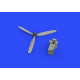 Eduard 632110 1/32 F4U-1 propeller Brassin for Aircraft Eduard 632110 1/32 F4U-1 propeller Brassin for Aircraft