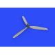 Eduard 632110 1/32 F4U-1 propeller Brassin for Aircraft Eduard 632110 1/32 F4U-1 propeller Brassin for Aircraft