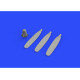 Eduard 632110 1/32 F4U-1 propeller Brassin for Aircraft Eduard 632110 1/32 F4U-1 propeller Brassin for Aircraft