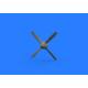 Eduard 632117 1/32 P-51D propeller Brassin for Aircraft