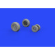 Eduard 632136 1/32 F/A-18E wheels Brassin for Aircraft
