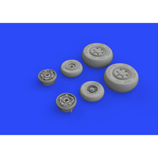 Eduard 632136 1/32 F/A-18E wheels Brassin for Aircraft