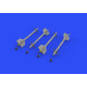 Eduard 632141 1/32 AIM-9M/L Sidewinder Brassin for Aircraft Eduard 632141 1/32 AIM-9M/L Sidewinder Brassin for Aircraft