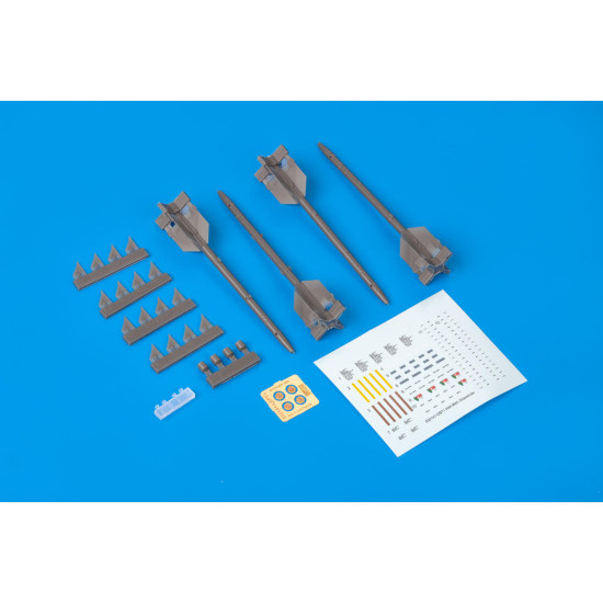 Eduard 632141 1/32 AIM-9M/L Sidewinder Brassin for Aircraft Eduard 632141 1/32 AIM-9M/L Sidewinder Brassin for Aircraft