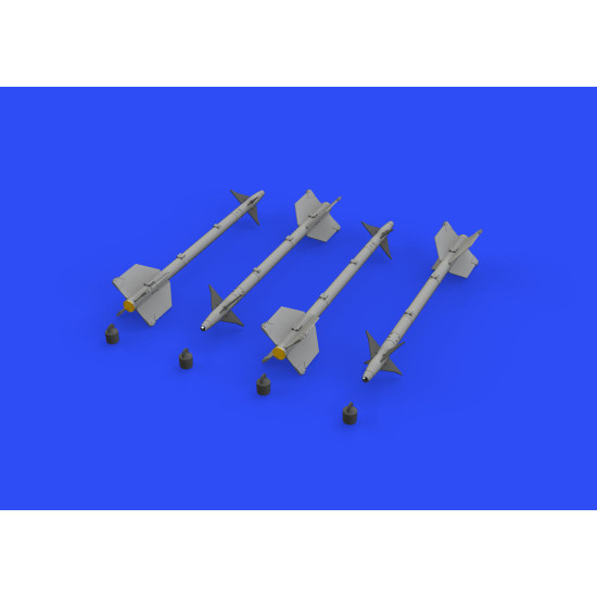Eduard 632141 1/32 AIM-9M/L Sidewinder Brassin for Aircraft Eduard 632141 1/32 AIM-9M/L Sidewinder Brassin for Aircraft