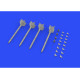 Eduard 632141 1/32 AIM-9M/L Sidewinder Brassin for Aircraft Eduard 632141 1/32 AIM-9M/L Sidewinder Brassin for Aircraft