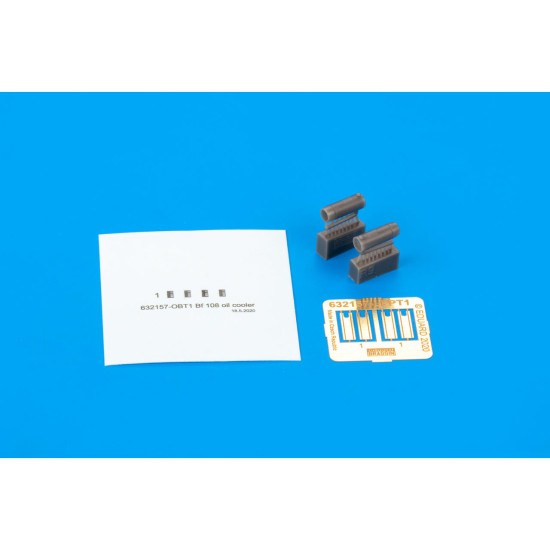 Eduard 632157 1/32 Bf 108 oil cooler Brassin for Aircraft