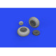 Eduard 632160 1/32 P-40E wheels Brassin for Aircraft
