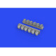 Eduard 632161 1/32 P-40E exhaust stacks Brassin for Aircraft