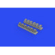 Eduard 632161 1/32 P-40E exhaust stacks Brassin for Aircraft