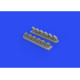 Eduard 632161 1/32 P-40E exhaust stacks Brassin for Aircraft