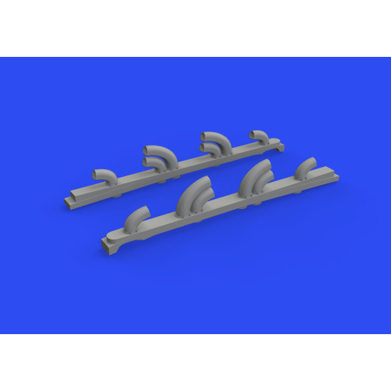 Eduard 632182 1/32 Yak-9T exhaust stacks PRINT Brassin for Aircraft