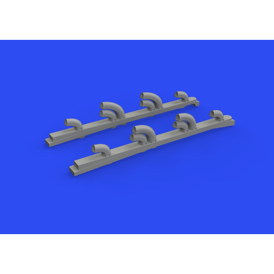 Eduard 632182 1/32 Yak-9T exhaust stacks PRINT Brassin for Aircraft