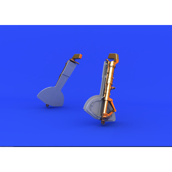 Eduard 632185 1/32 Bf 109G-2/4 undercarriage legs BRONZE Brassin for Aircraft