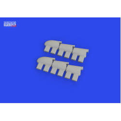 Eduard 632188 1/32 Hurricane Mk.II exhaust rounded PRINT Brassin for Aircraft