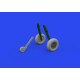 Eduard 632195 1/32 Spitfire Mk.Ia wheels Brassin for Aircraft