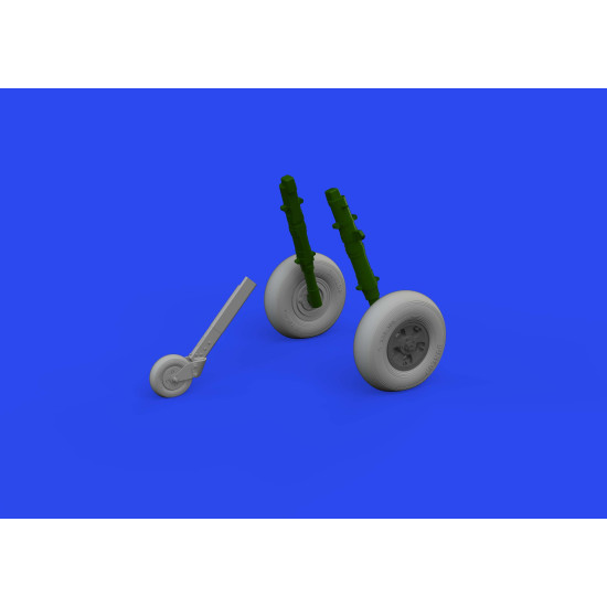 Eduard 632195 1/32 Spitfire Mk.Ia wheels Brassin for Aircraft