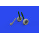 Eduard 632195 1/32 Spitfire Mk.Ia wheels Brassin for Aircraft