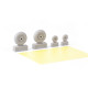 Eduard 632198 1/32 MC.202 wheels Brassin for Aircraft Eduard 632198 1/32 MC.202 wheels Brassin for Aircraft