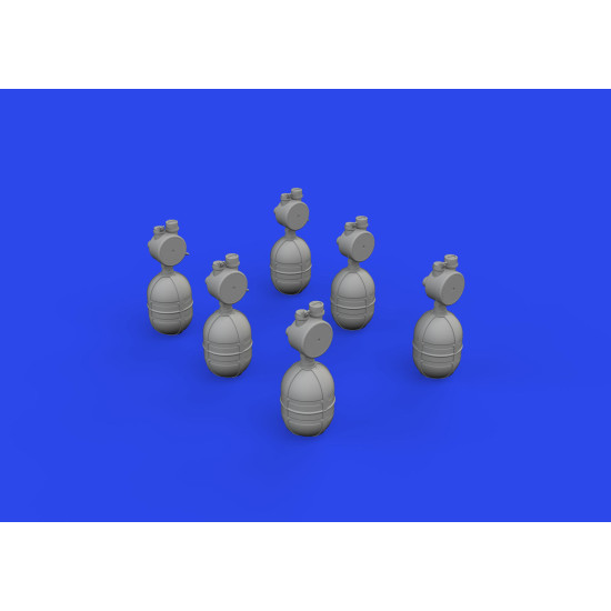 Eduard 632199 1/32 WWII USAAF oxygen cylinder A-4 PRINT Brassin for Aircraft