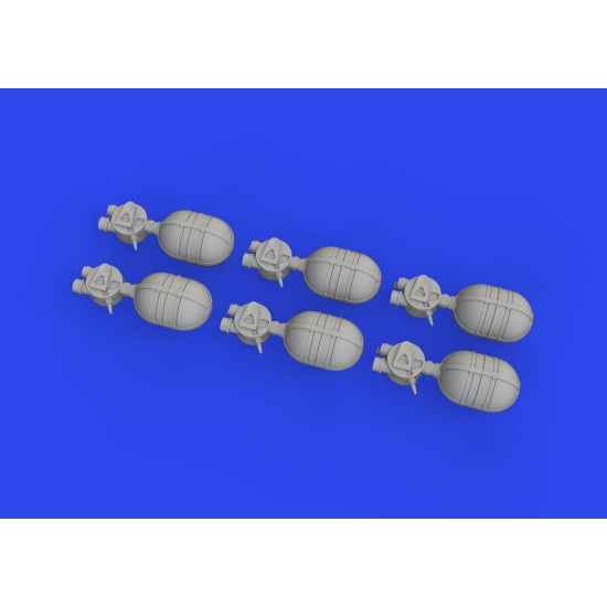 Eduard 632199 1/32 WWII USAAF oxygen cylinder A-4 PRINT Brassin for Aircraft