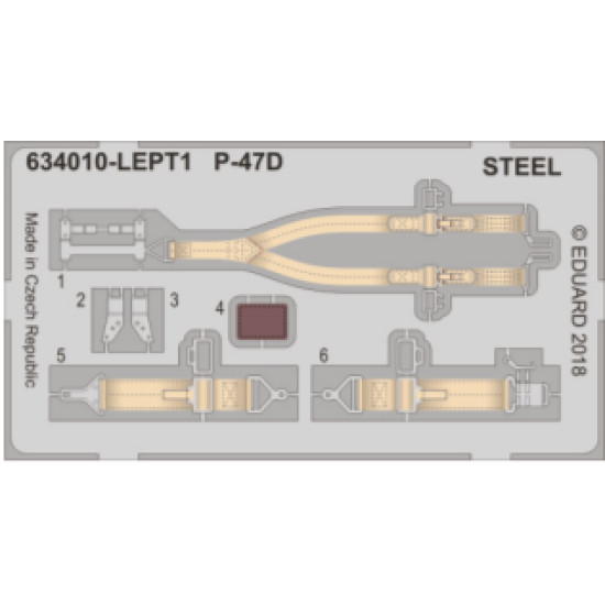 Eduard 634010 1/32 P-47D LööK Brassin for Aircraft