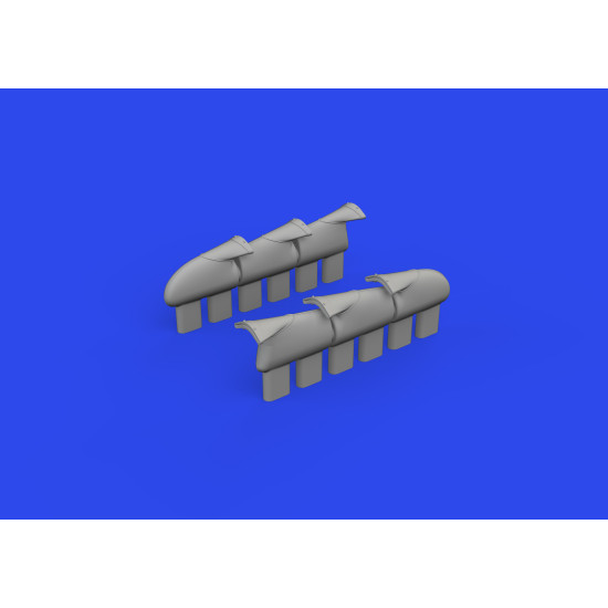 Eduard 634037 1/32 Hurricane Mk.IIb w/ fishtail exhausts LööKplus Brassin for Aircraft