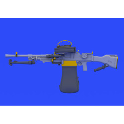 Eduard 635003 1/35 WWII British Machine Gun - Bren Mk.I w/2 Types of Magazines Brassin for AFV